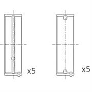 Bronzine Banco Ford Mazda 2.5cc TD WL VL-T STD