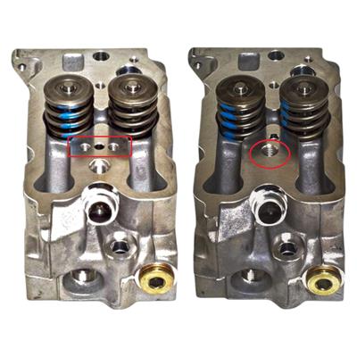 Testata Motore  VM 3.100cc Doppio Prigioniero con Molle e Valvole Serie 5 Pezzi