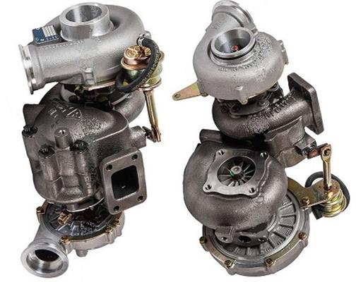 turbo ricostruito man truck componente twin turbo