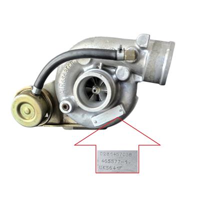 Turbo Turbina Turbocompressore Usato Controllato Volskwagen Group 1.9cc 465577-1