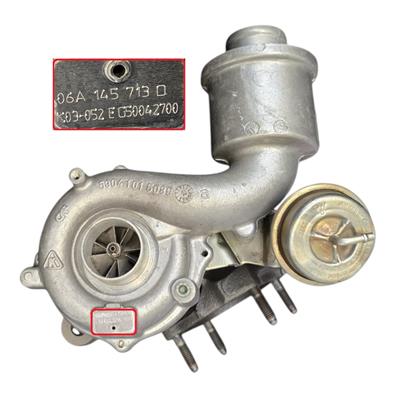 Turbo Turbina Turbocompressore Usato Controllato VW Group 1.8cc BZ. 53039880052