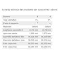 Bronzine Biella Fiat Iveco Lancia Alfa 2.5cc 2.8cc Sofim C\Fori Maggiorate +0,50