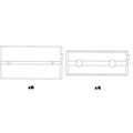 Bronzine Banco Fiat OM Iveco CO3 STD 4 Cilindri -  1901245 66657CP 66556CP
