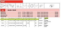 Kit 8 Pezzi Bronzine Biella Fiat Iveco 190.42/48/520 Maggiorate + 0,25 1905699