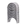 Bronzine Biella Fiat Lancia 2.0cc ie Turbo 5 Cilindri 5-4355CP 71-4209/5 0.50
