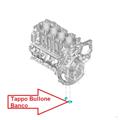 Kit 2_PZ Tappo Monoblocco Bulloni Banco D.25,20 Mini Peugeot 1.4cc 1.6cc