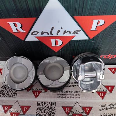 Kit 3 Pistoni Ford 1.0cc Ø 71.90 Testa Bombata Distribuzione a Catena €uro 6