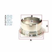 Ghiera Geometria Variabile BV39 Diametro Filettatura 42x1mm X 35,50