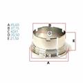 Ghiera Geometria Variabile BV39 Diametro Filettatura 42x1mm