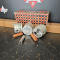 Kit 3 Pistoni Senza Segmenti Ø 76,00 STD Daihatsu Innocenti 1.0cc TD 3 Cilindri