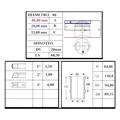 Kit 4 pezzi Gruppo Canna e Pistone Alfa Romeo – Nuovo – 403000000 / 004.030.00.0