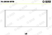 Bronzine Biella VW 1.6cc 2.0cc TDi STD Diametro 50,858 Sputter S\Fermi (1_Collo)