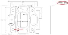 KIT Guarnizioni Turbo Iveco Aifo Marino Fori 11,3mm