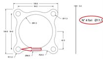 KIT Guarnizioni Turbo Iveco Aifo Marino Fori 11,3mm