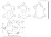 guarnizionii turbo gt1236 renault/opel